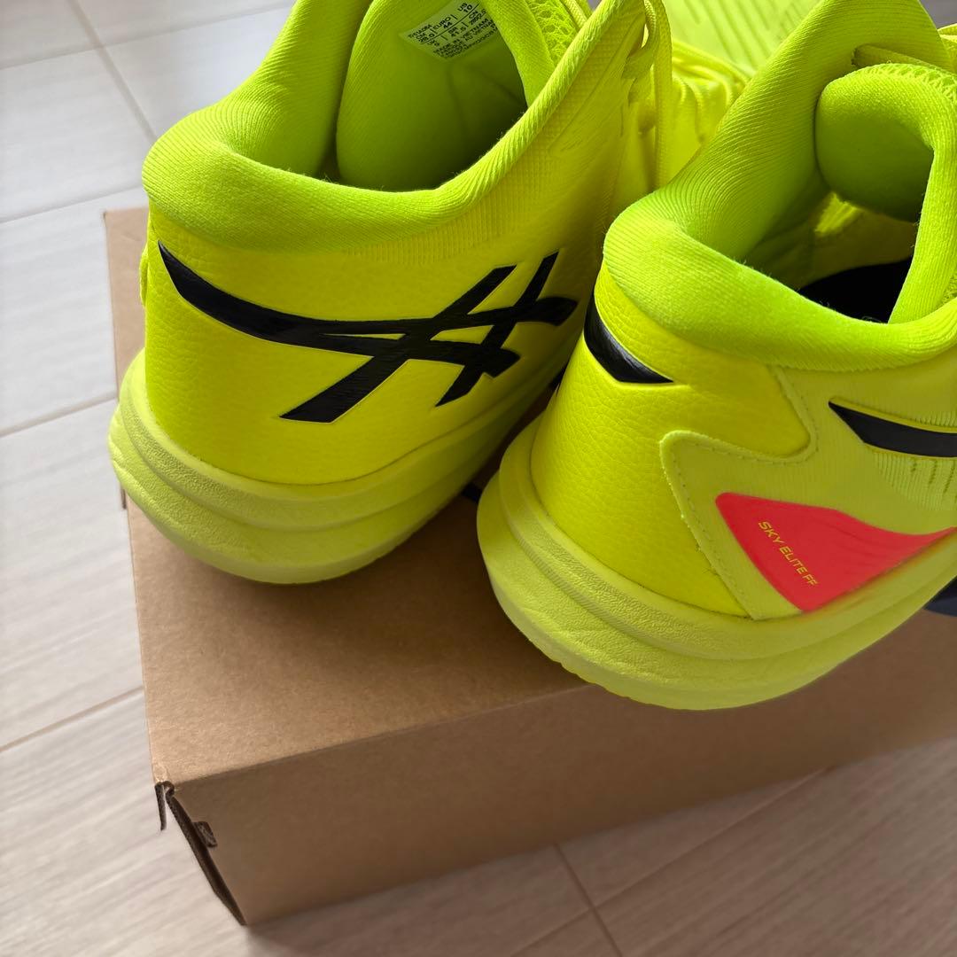 アシックス　バレーボールシューズ　スカイエリート 28.0cm イエロー