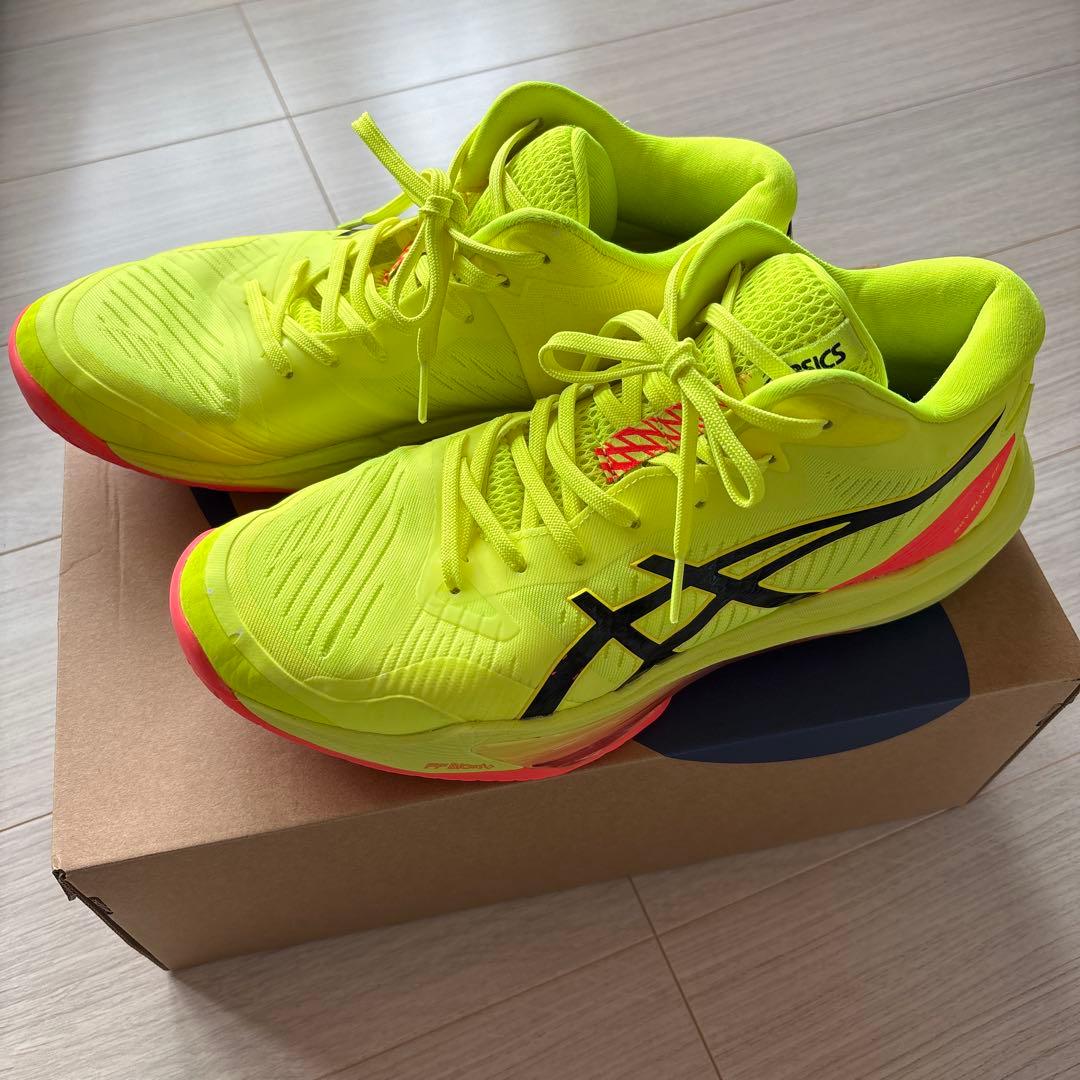 アシックス　バレーボールシューズ　スカイエリート 28.0cm イエロー