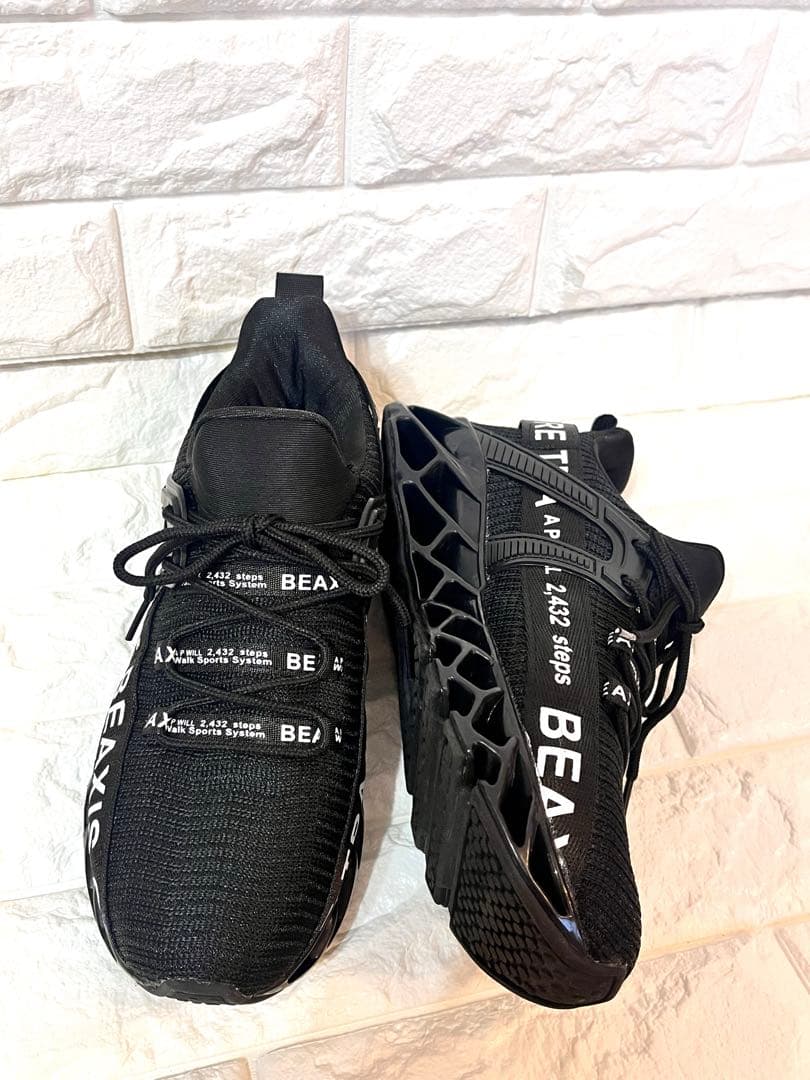 ⭐️極美品⭐️BEAXIS ビーアクシス バランスコア スニーカー L24.5 厚底