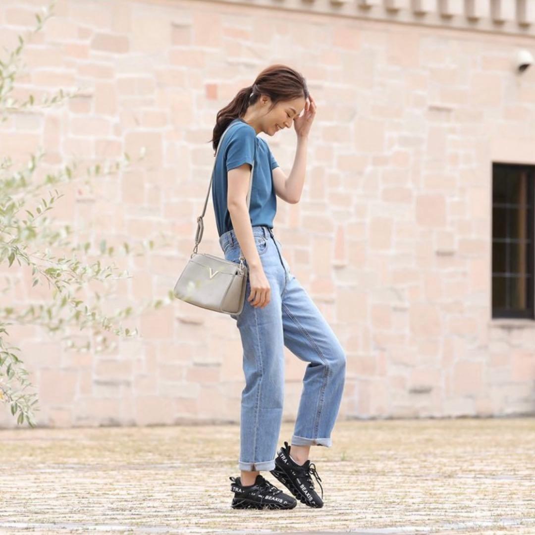 ⭐️極美品⭐️BEAXIS ビーアクシス バランスコア スニーカー L24.5 厚底