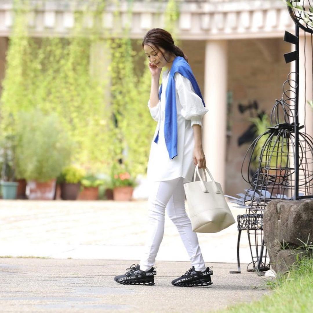 ⭐️極美品⭐️BEAXIS ビーアクシス バランスコア スニーカー L24.5 厚底