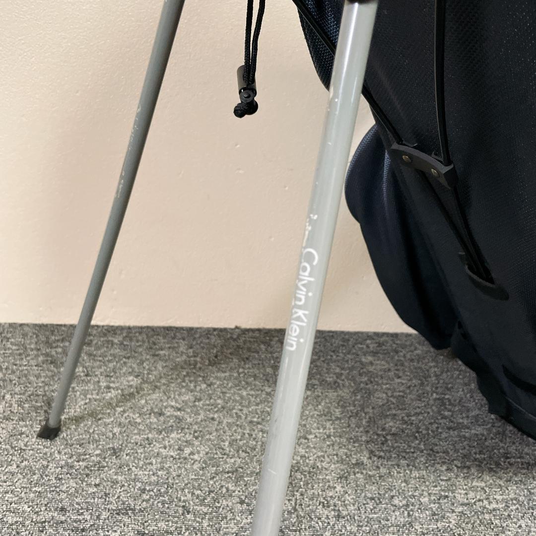   カルバンクライン　スタンド式 キャディバッグ　ネイビー