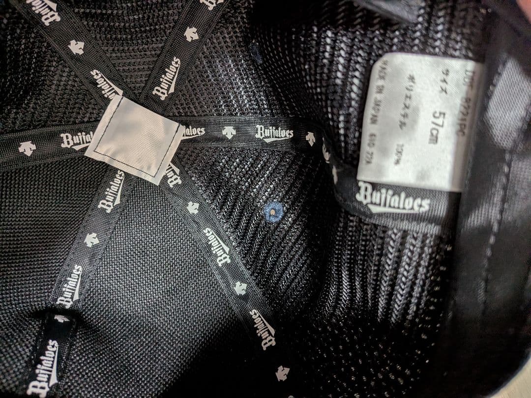 オリックスバファローズ　オーセンティック　キャップ　サード　22年