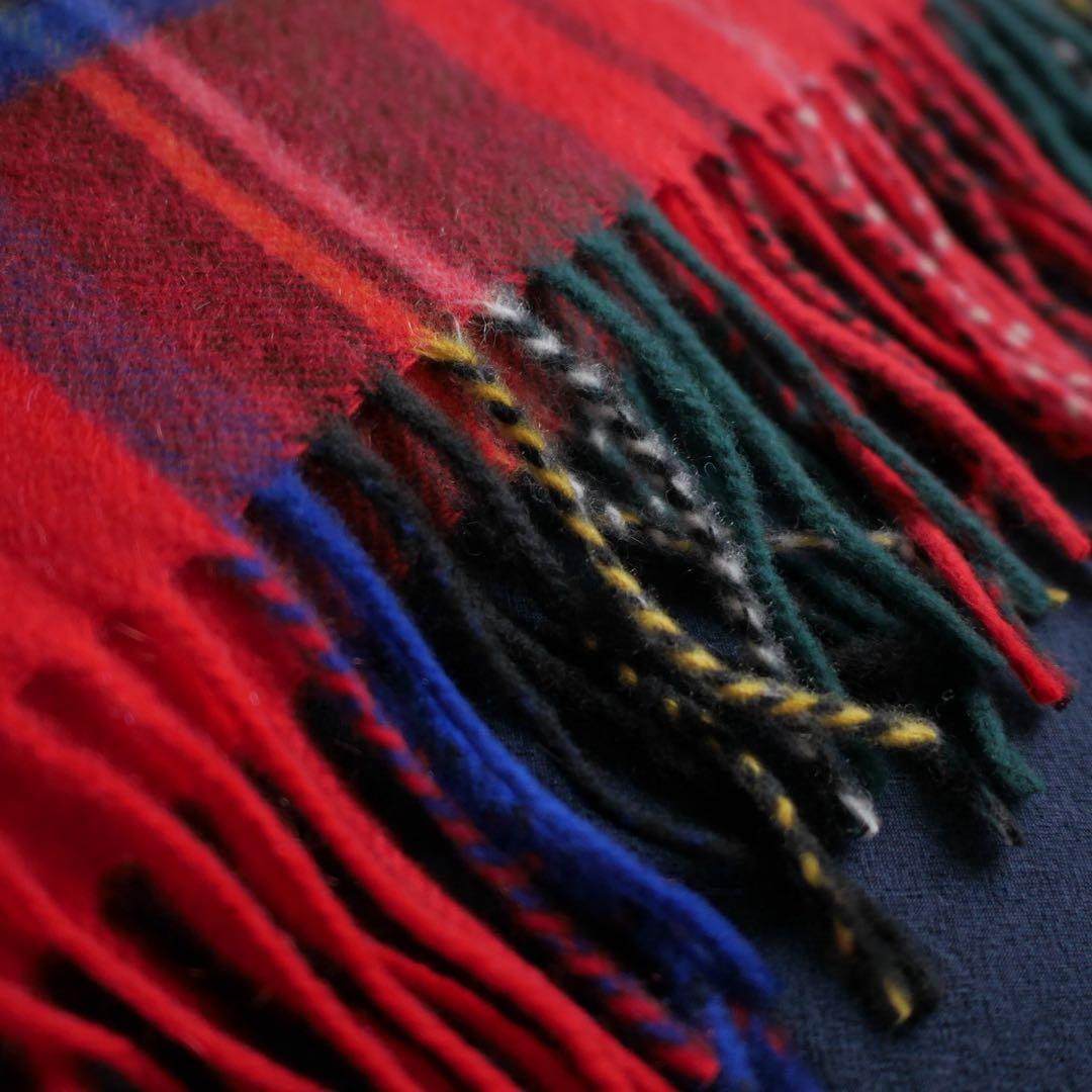 Johnstons of Elgin 大判カシミヤマフラー ロイヤルスチュワート