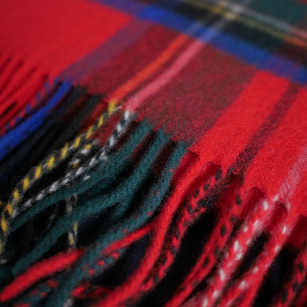 Johnstons of Elgin 大判カシミヤマフラー ロイヤルスチュワート