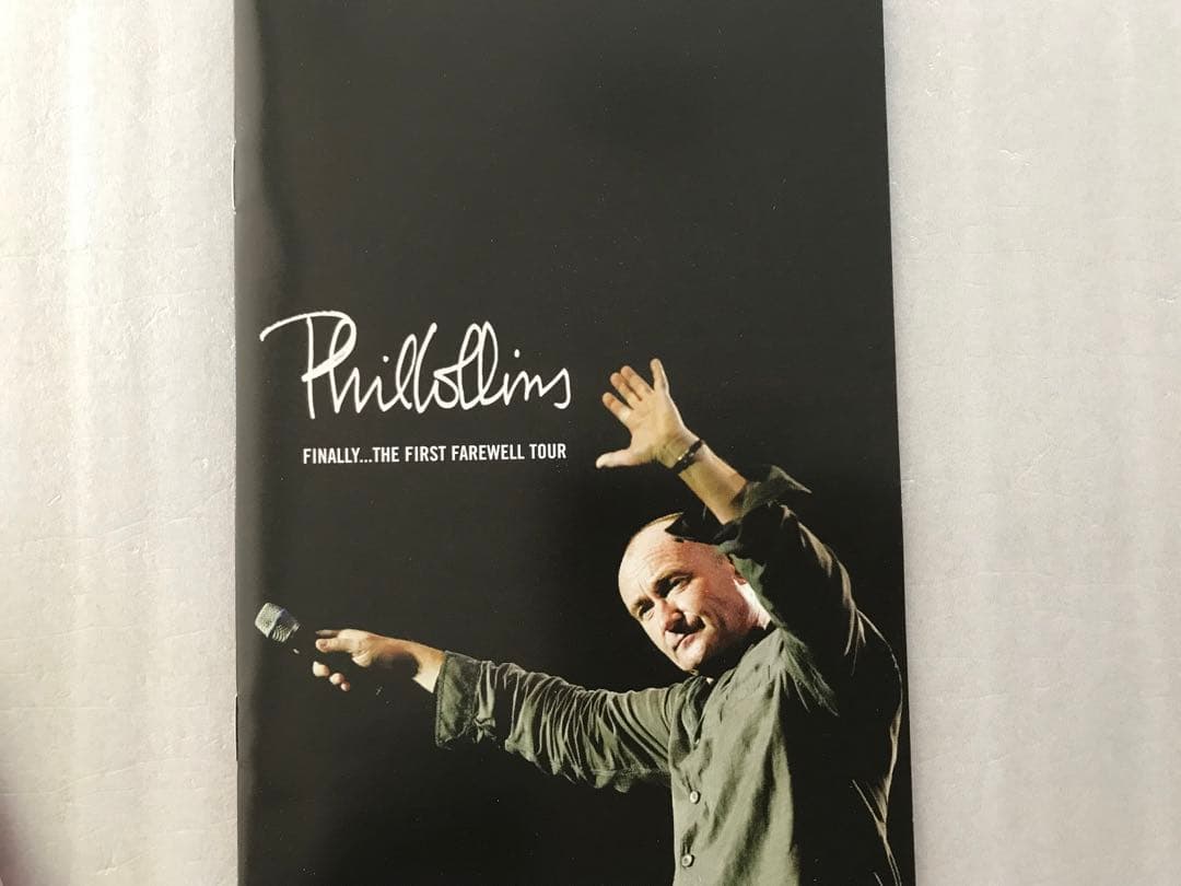 【美品】フィル・コリンズのファーストファレルツアーを収録した2枚組DVD