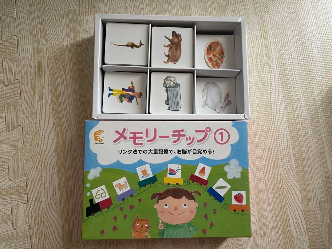 未使用　SHICHIDA かな絵ちゃん A メモリーチップ 七田式 KUMON