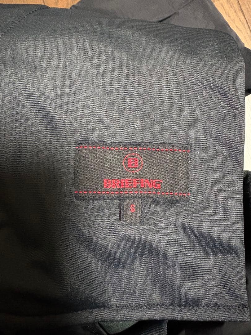 ブリーフィング BRIEFING ハイブリッドダウンパンツ 23年 黒 S