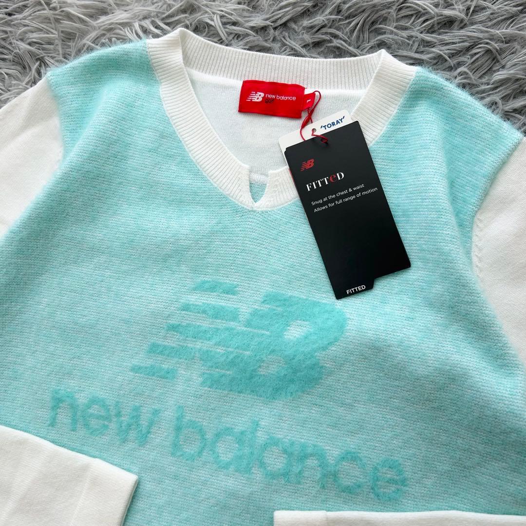 おまとめ　マフラー　新品　ニューバランスゴルフ　ニット　セーター　ホワイト