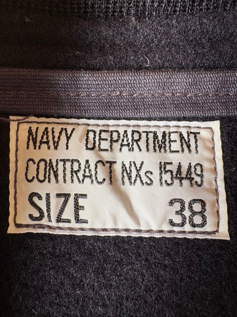 ポ*チ様 リアルマッコイズ M-43 デッキフックジャケット38