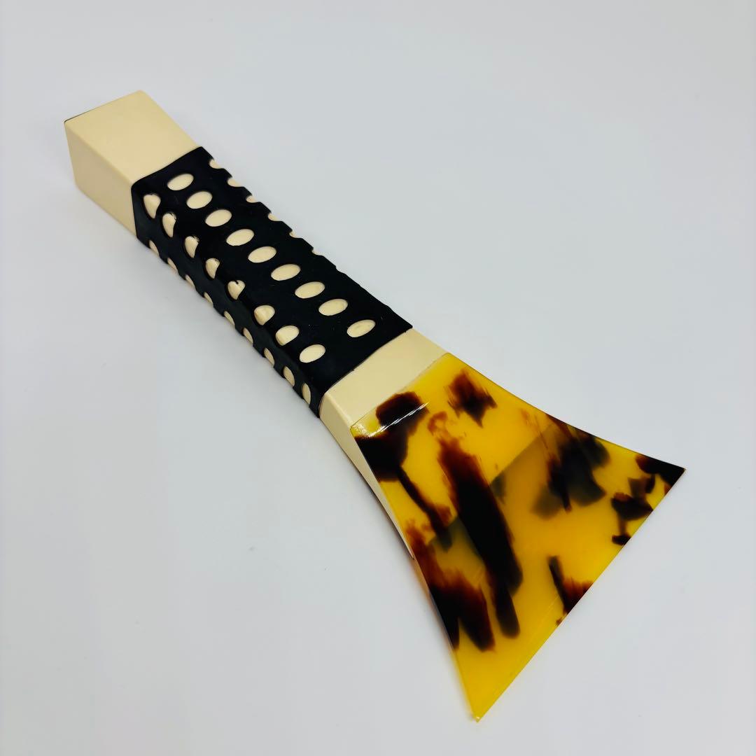 【希少品】津軽三味線バチ ネオ甲　撥 亀甲 鼈甲 べっ甲 和楽器 200g