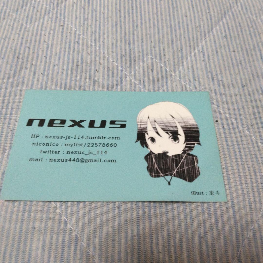 希少　会場限定名刺付き　nexus　電波街エクスプレス　ボカロ　CD　初音ミク