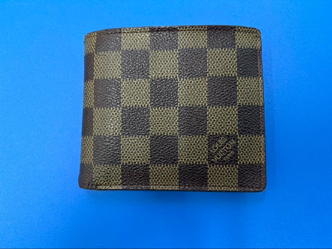 ダミエ二つ折り財布メンズ
