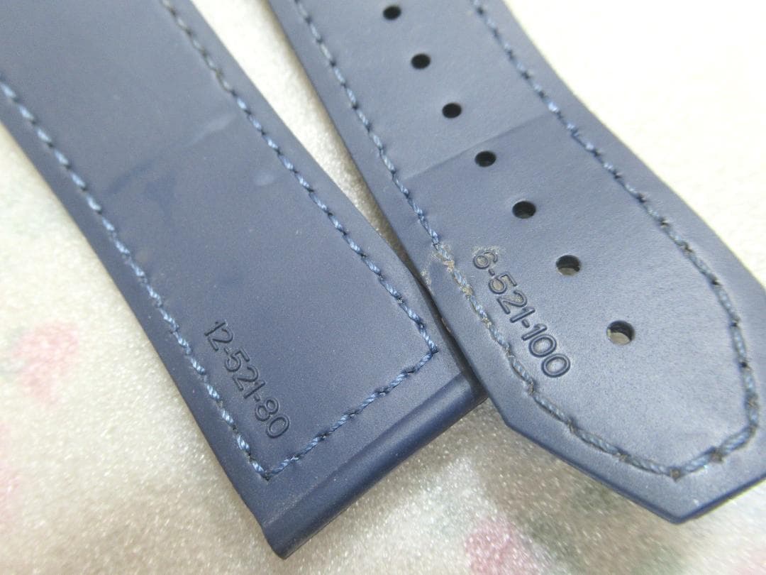 極美品☆ ウブロ 純正 　クロコダイル×ラバーベルト クラシックフュージョン