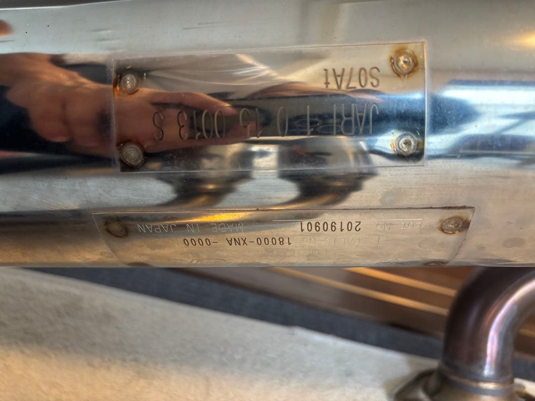 最終値下げ！S660 JW5 無限マフラー