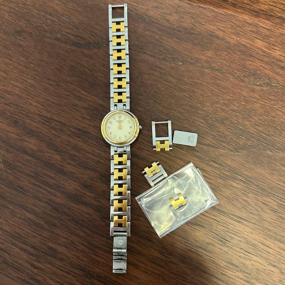た*フ様 【不可動】正規品　エルメス　腕時計　クリッパー　ウィンザー　HERME