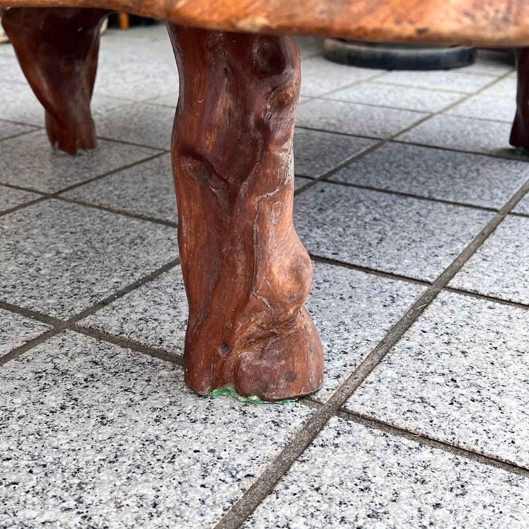 一点もの　一枚板　テーブル 茶台 花台 盆栽台 飾台 無垢 和室