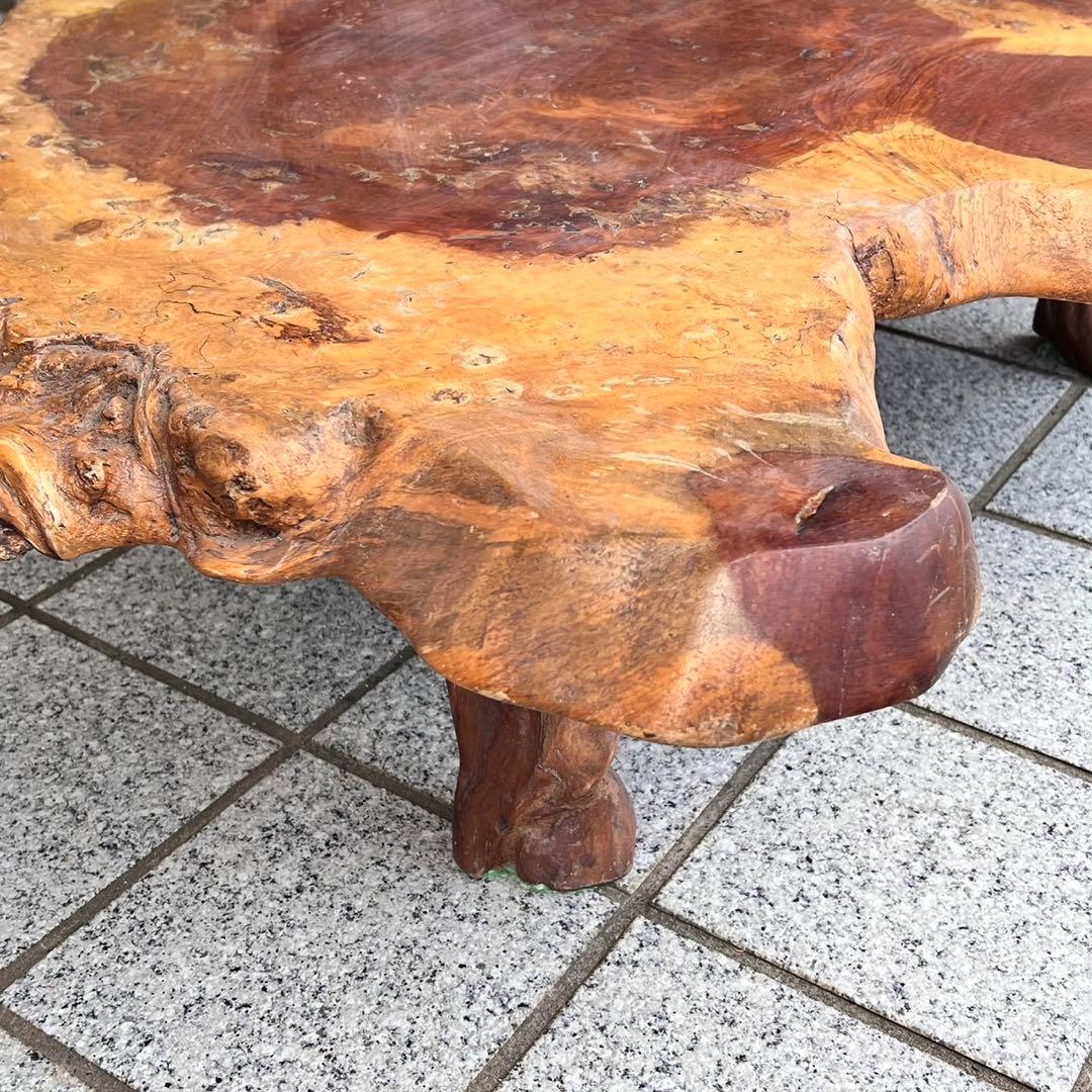 一点もの　一枚板　テーブル 茶台 花台 盆栽台 飾台 無垢 和室