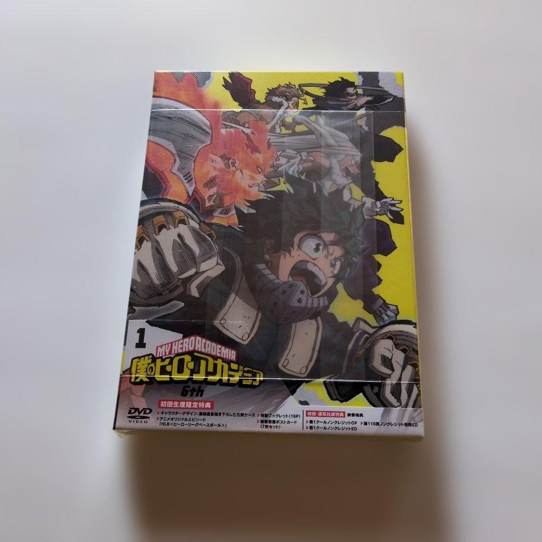 新品未開封 セル版 僕のヒーローアカデミア 6th Vol.1〈3枚組〉DVD