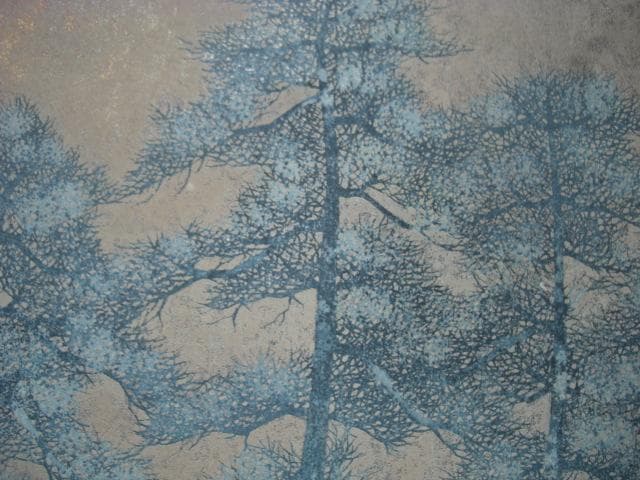 ◆並木一◆　版画　「松韻」　１９９１年作品 ◆2/120◆本物保障◆