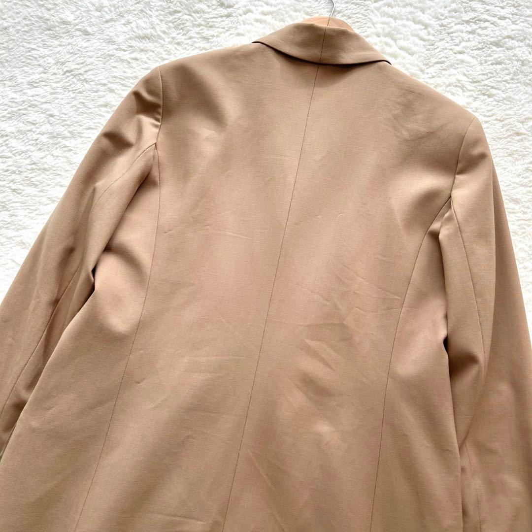 【美品】セオリー ダブルブレスト テーラードロングジャケット サイズ6
