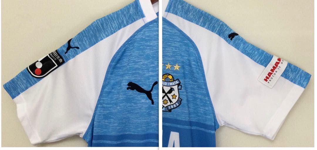 PUMAジュビロ磐田 2019 19番 山田大紀 レプリカユニフォーム M