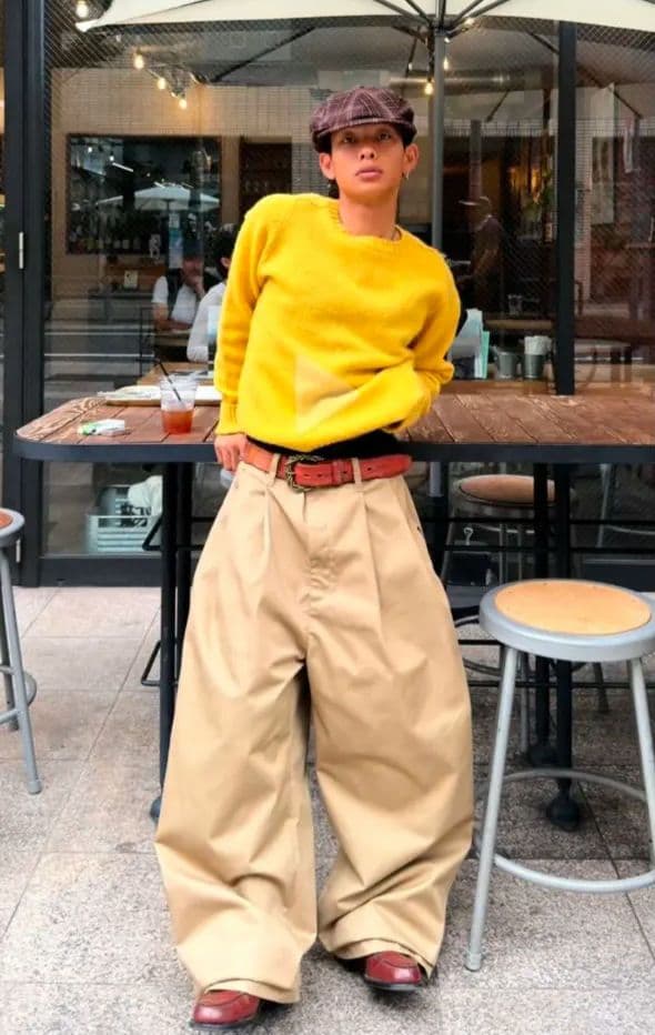 ブ*ィ様 Red Kap 2TUCK BAGGY WIDE TWILL PANT