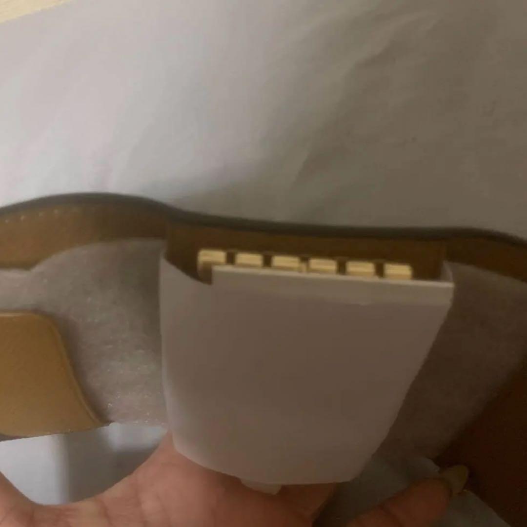 最終お値下げ COACH アイボリー レザー キーケース コーチ