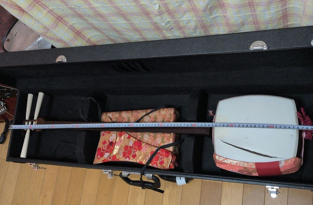 u*i様 地唄三味線本体と付属品セット