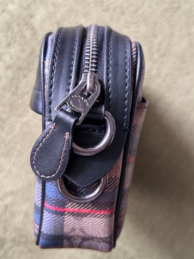 ⭐️最終価格⭐️【未使用】coach コーチ　スクエア　ショルダーバッグ　メンズ