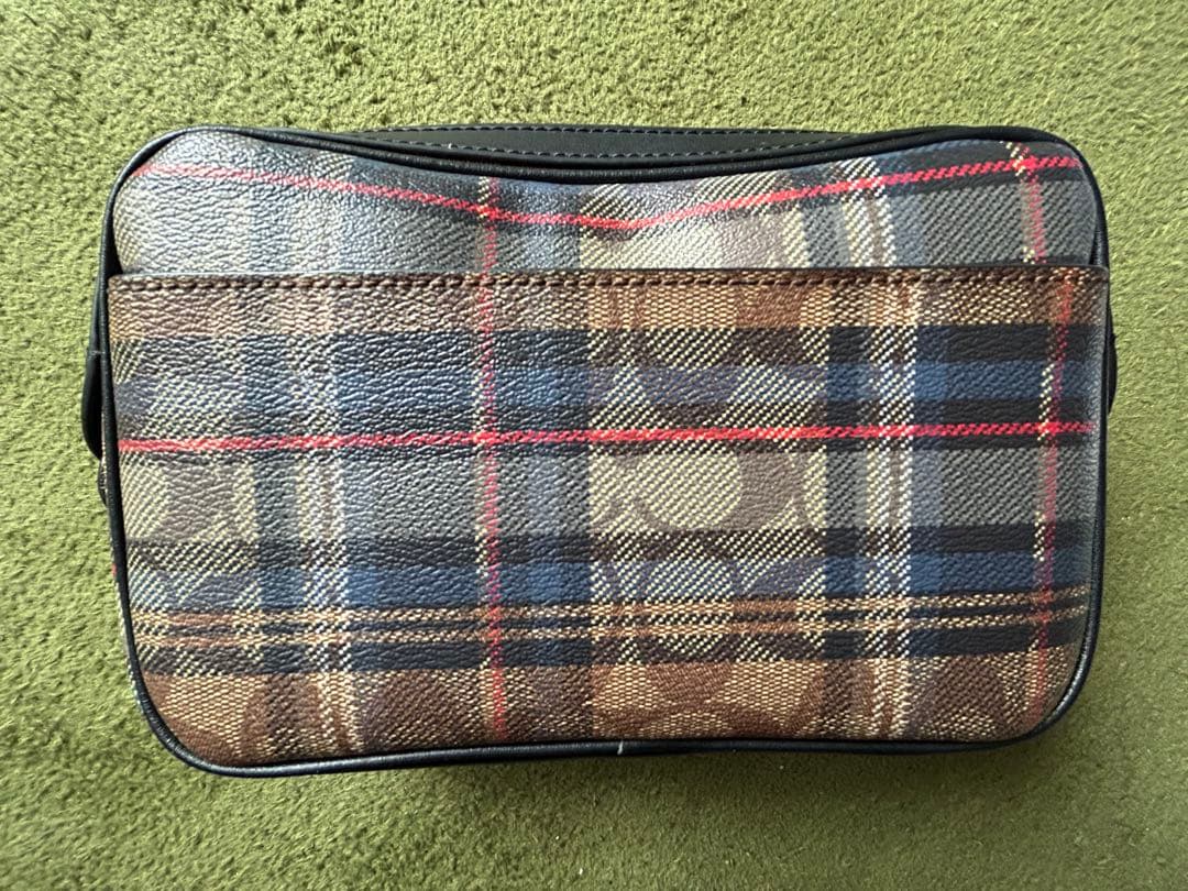 ⭐️最終価格⭐️【未使用】coach コーチ　スクエア　ショルダーバッグ　メンズ