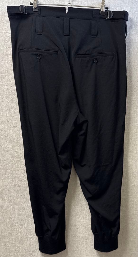 バッグ付きパンツ（サスペンダー付き）　ヨウジヤマモトプールオム