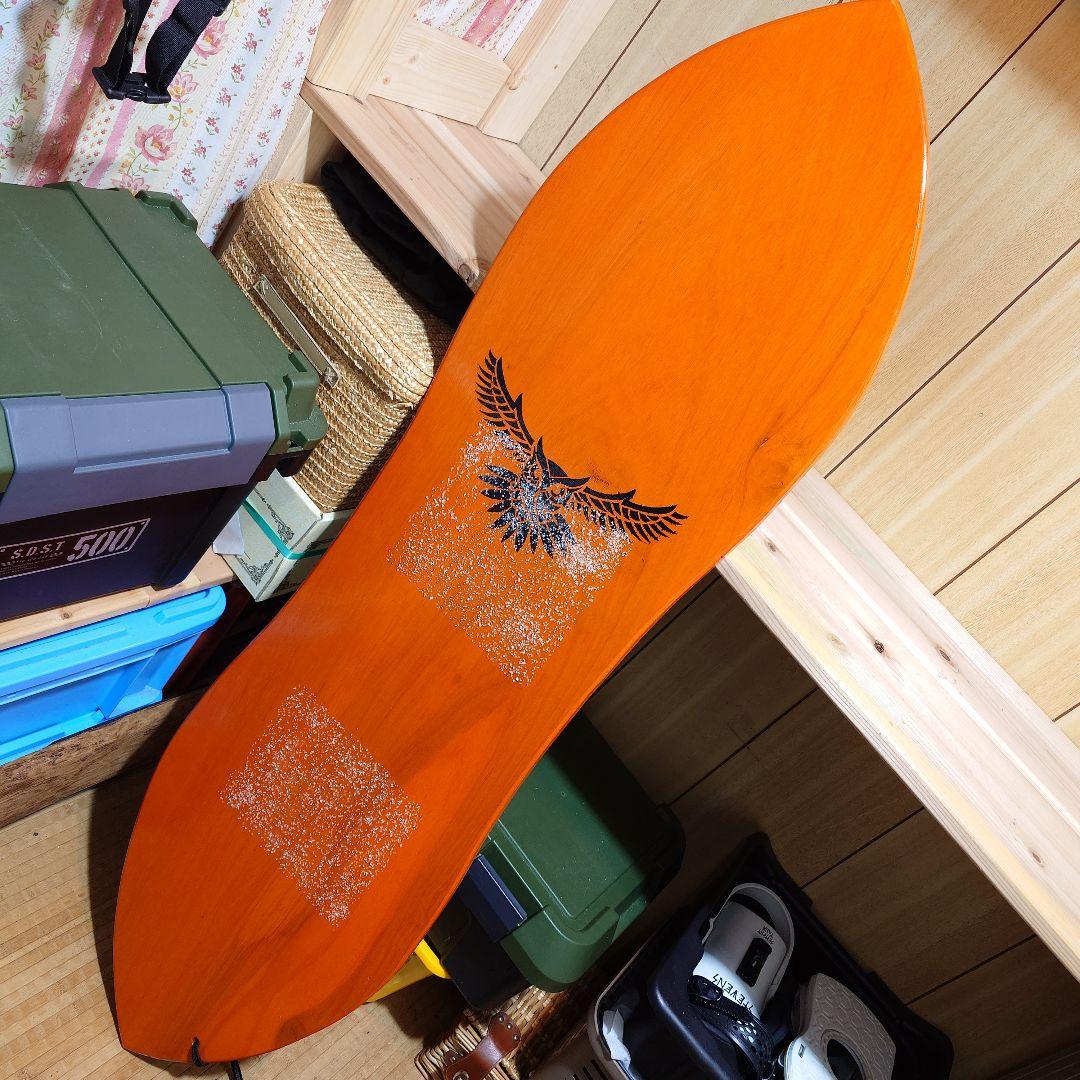 ysk様用　バンドメイド　雪板　スノートイ　リーシュ付き　141cm