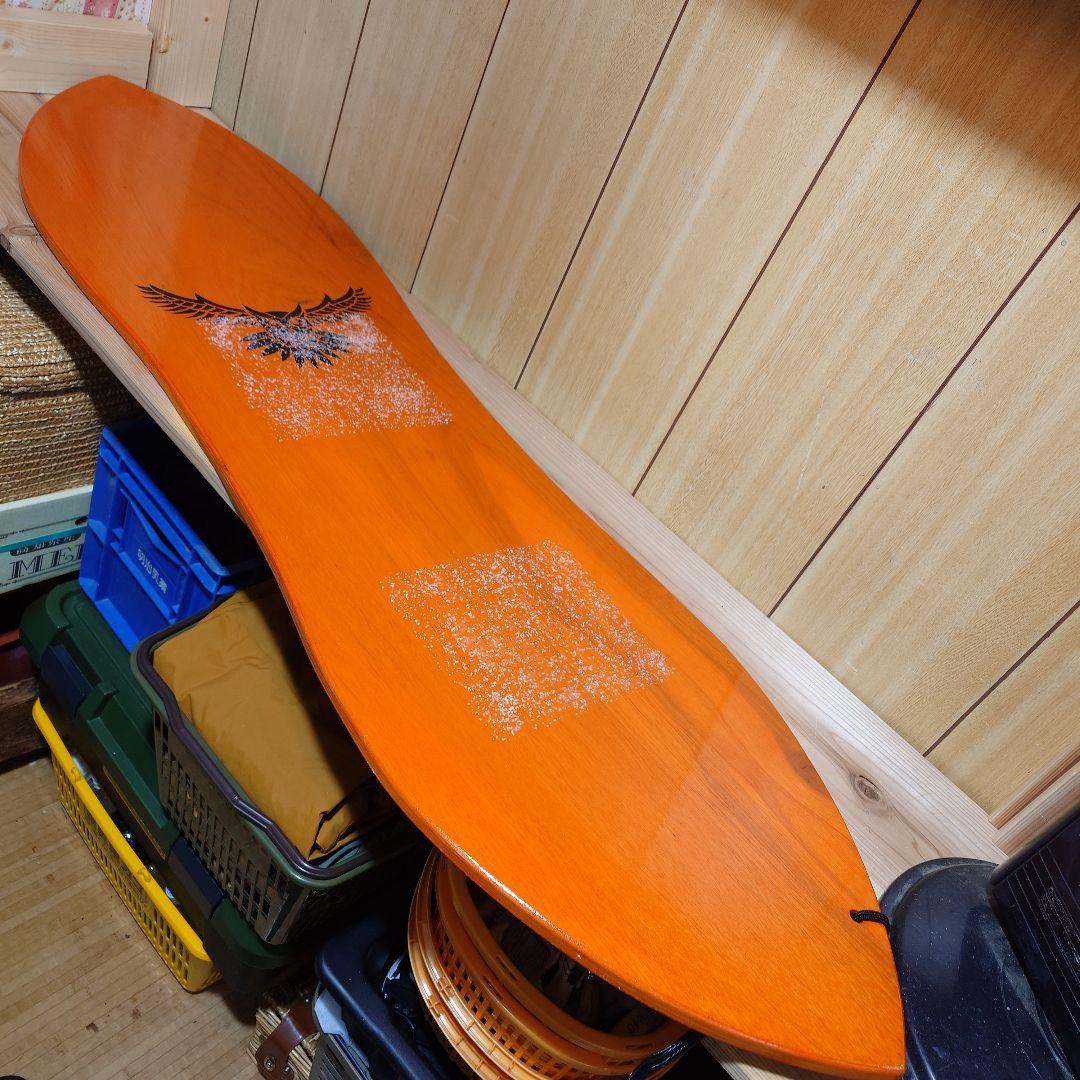 ysk様用　バンドメイド　雪板　スノートイ　リーシュ付き　141cm