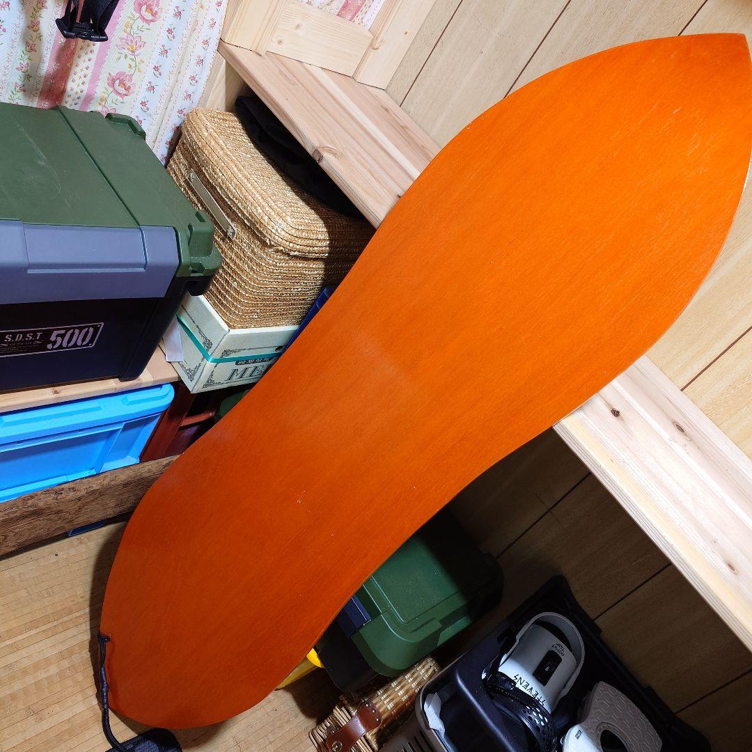ysk様用　バンドメイド　雪板　スノートイ　リーシュ付き　141cm
