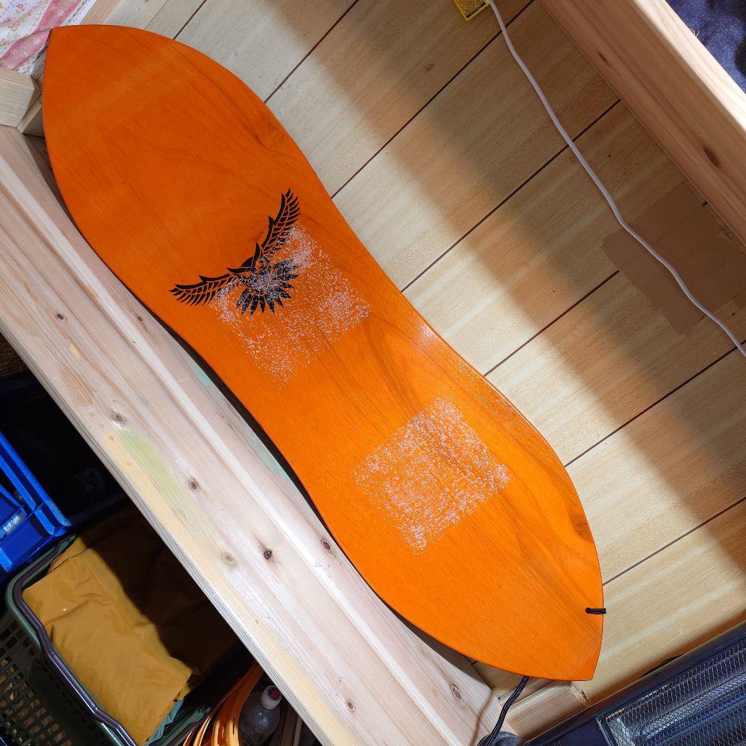 ysk様用　バンドメイド　雪板　スノートイ　リーシュ付き　141cm