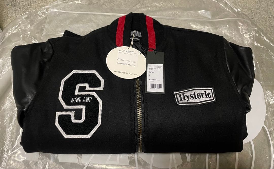 WIND AND SEA x HYSTERIC GLAMOUR スタジャン