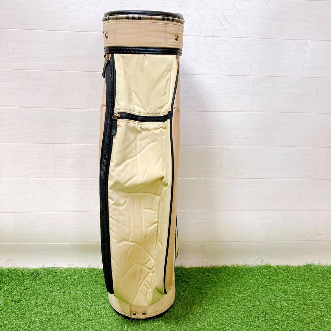 【フードなし】バーバリー　ヴィンテージ　キャディバッグ　7.5型　ノバチェック