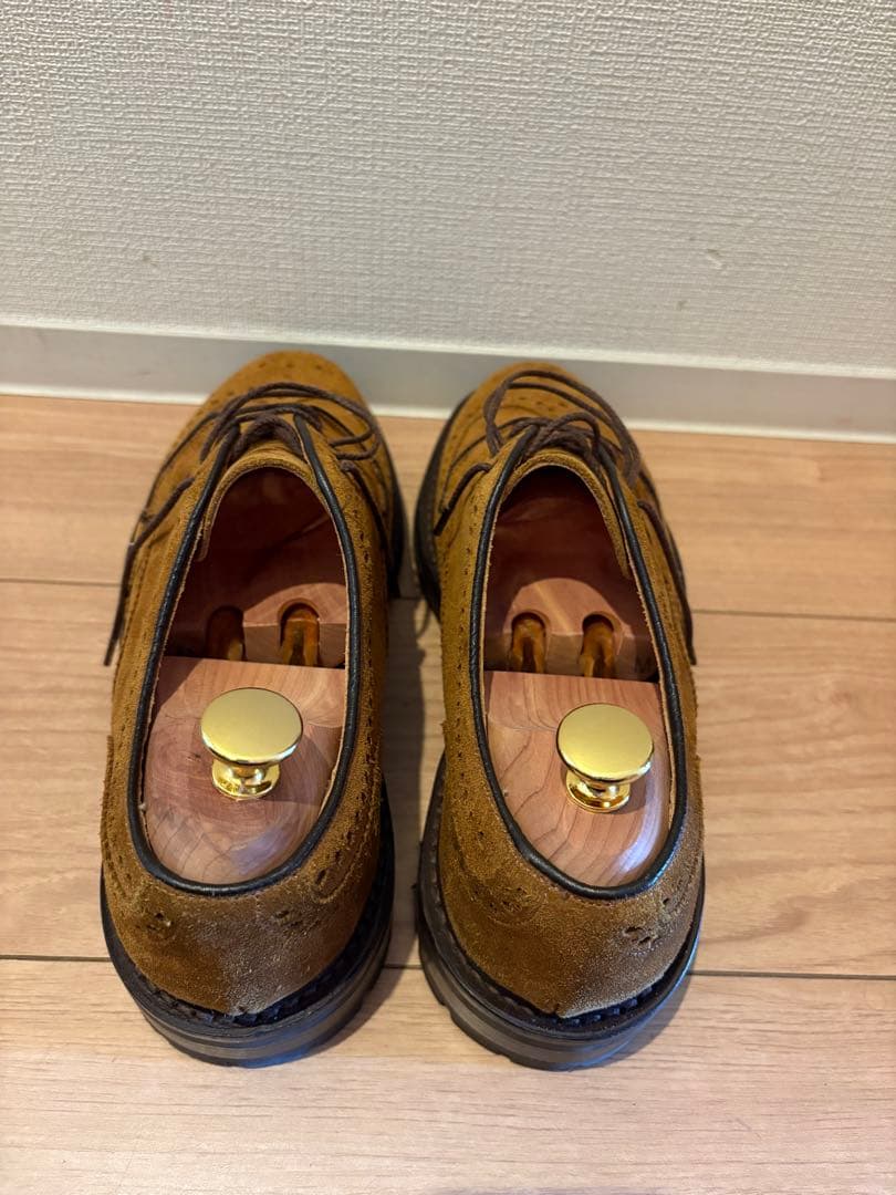 JOSEPH CHEANEY&SONS スウェード生地別注 7ハーフ イギリス製