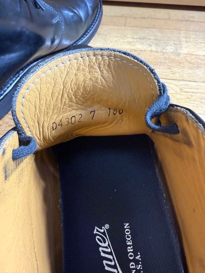 Danner ダナーポストマン　プレーントゥ　チャッカブーツ【プロフ確認】