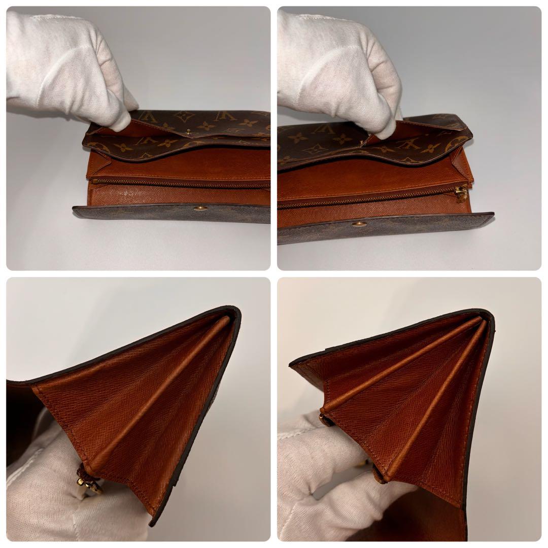 ルイヴィトン✨モノグラム 長財布 ポルトフォイユ サラ 2つ折り財布