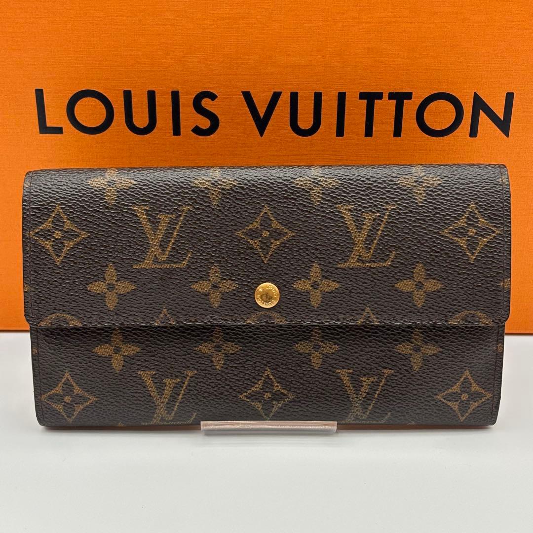 ルイヴィトン✨モノグラム 長財布 ポルトフォイユ サラ 2つ折り財布