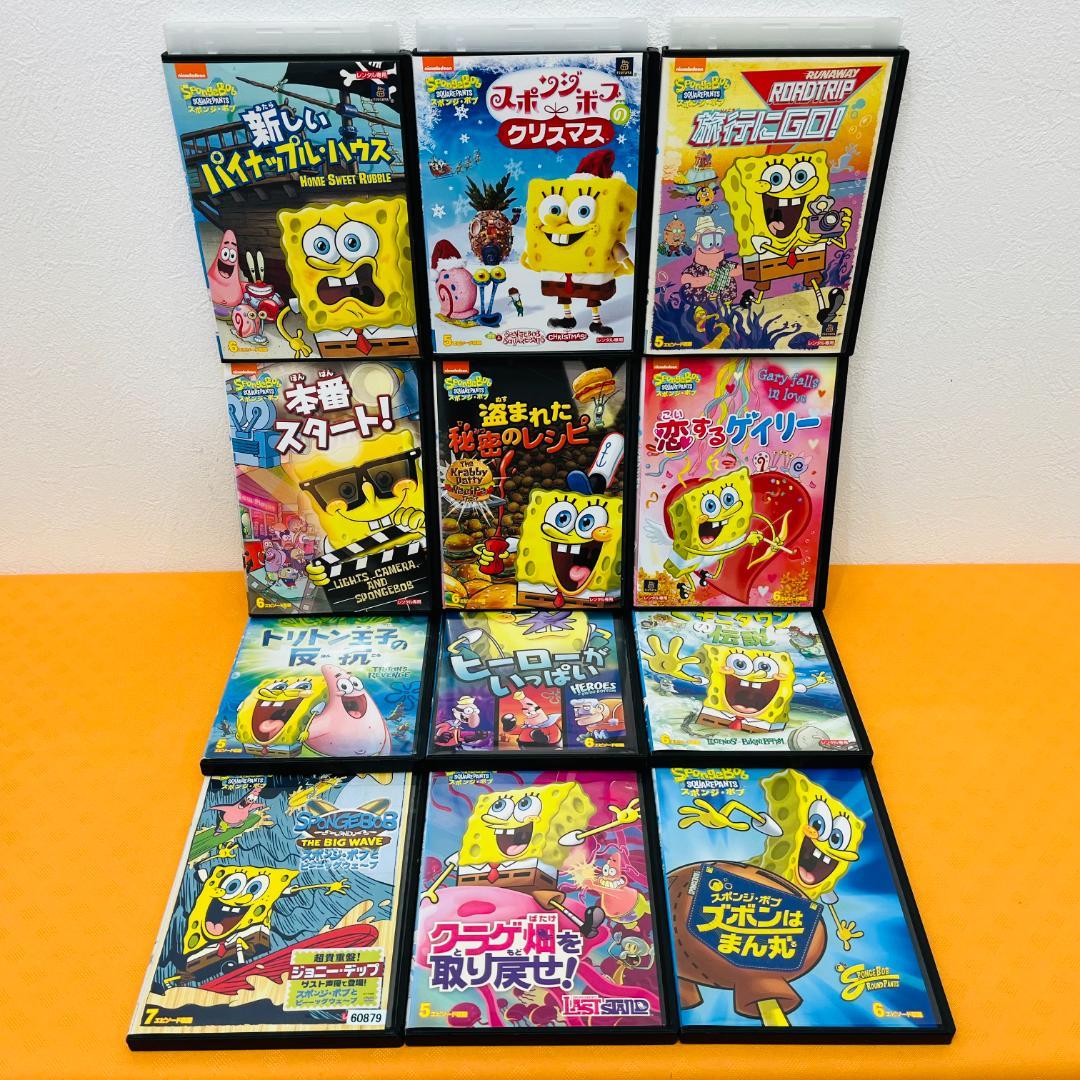 『スポンジ・ボブ シリーズ』計41巻セット レンタル使用済DVD