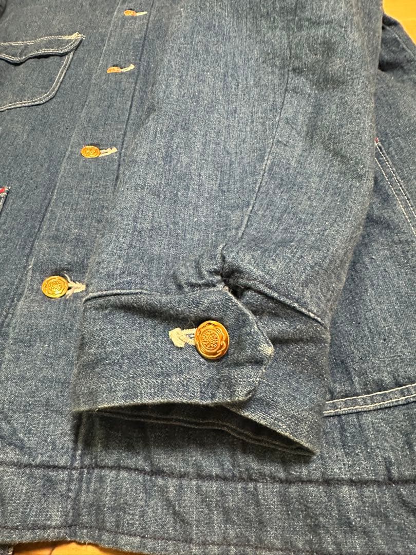 デ*ゴ様 【ミントコンディション】 60s〜70s デニムカバーオール