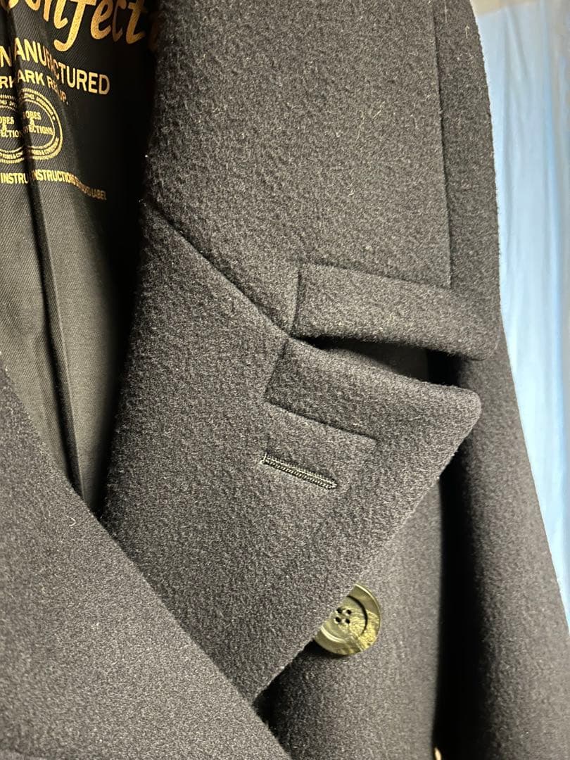 k*u様 Robes＆Confections ネイビー ウール　コート