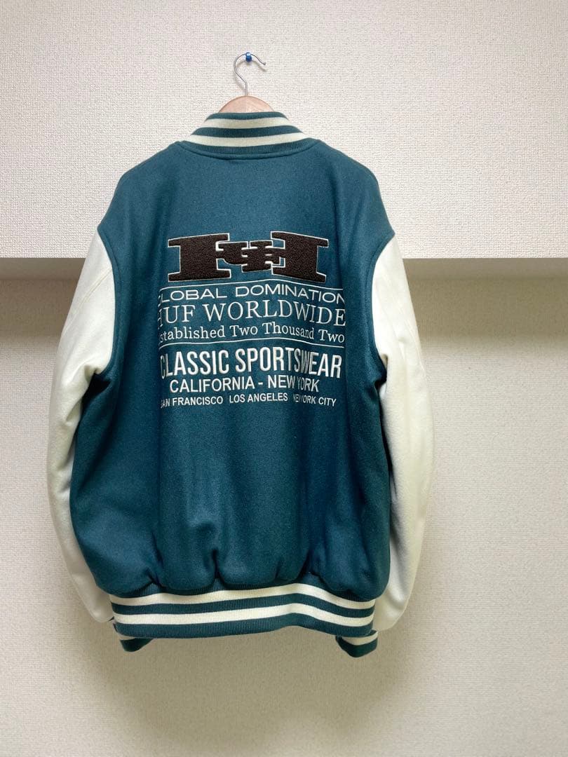 ジャケット・アウター HUF HARRISON VARSITY JACKET