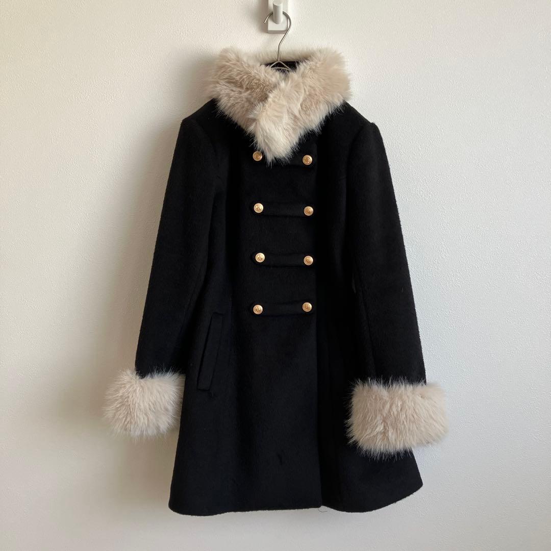 Treat Ürself アウター Muse fur flare coat