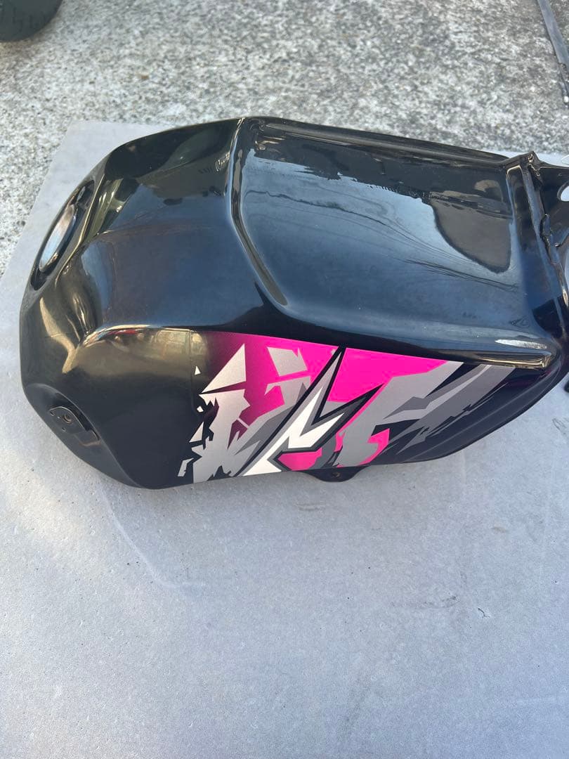 s*1様 Kawasaki KSR110プロ タンク、カウルセット ピンク