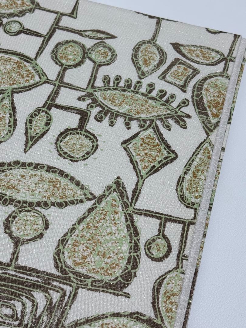 K*u様 【新品未使用】ニ代目 川村久太郎 創作友禅 全通　袋帯　未仕立て　伝産