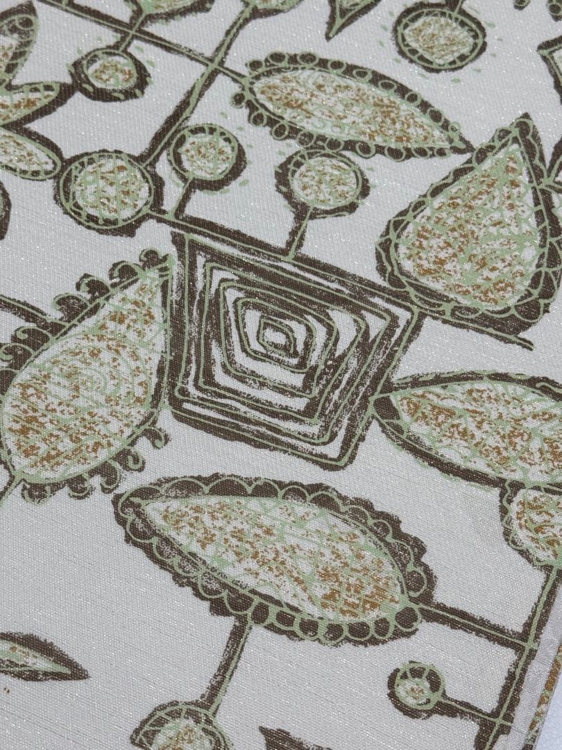 K*u様 【新品未使用】ニ代目 川村久太郎 創作友禅 全通　袋帯　未仕立て　伝産